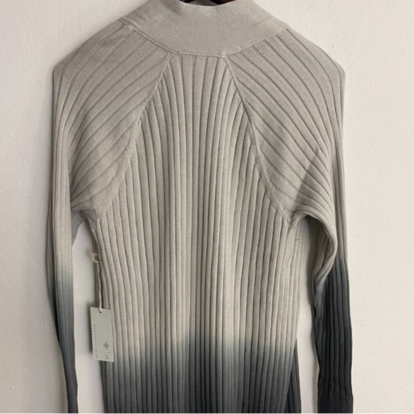 Anthropologie Burning Torch Sahara Ribbed Ombre Duster Open Long Cardigan XXS - Picture 4 of 9